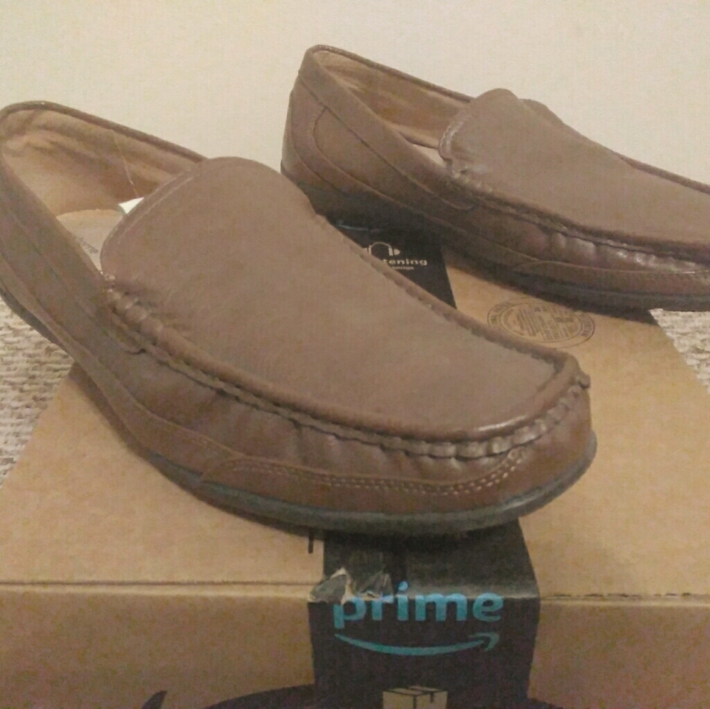 Claiborne Brown Loafers - Leather
